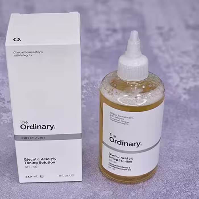 تونر گلیکولیک اسید 7% اوردینری حجم 240 میل لایه بردار و روشن کننده پوست