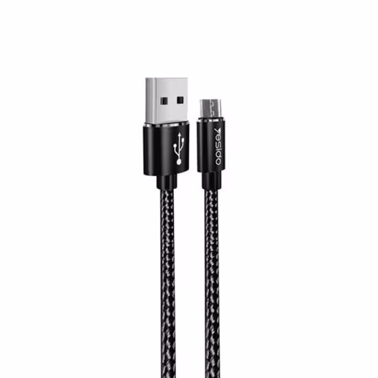 کابل USB به micro-usb یسیدو YESIDO CA57 طول 1.2 متر 2.4 آمپر