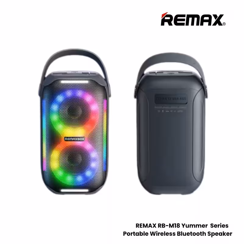 اسپیکر بلوتوثی قابل حمل ریمکس مدل RB-M18