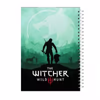 دفتر یادداشت 80 برگ با طرح The Witcher، کد 609