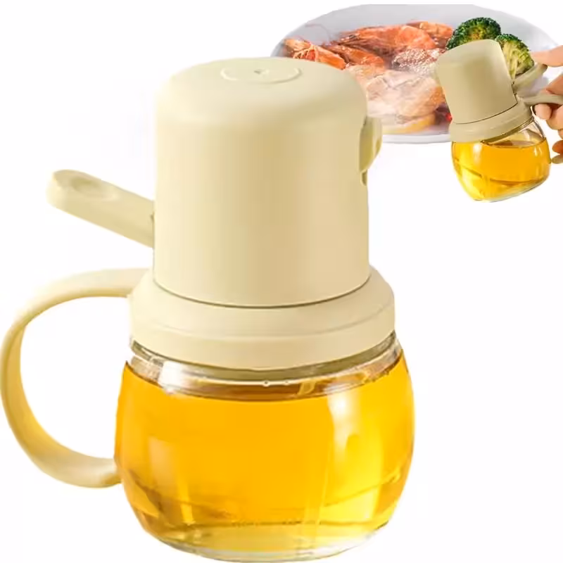 اسپری روغن دسته بسته تپل شیشه ای اسپری روغن پاش دسته دار 180میلی لیتر رنگبندی متنوع