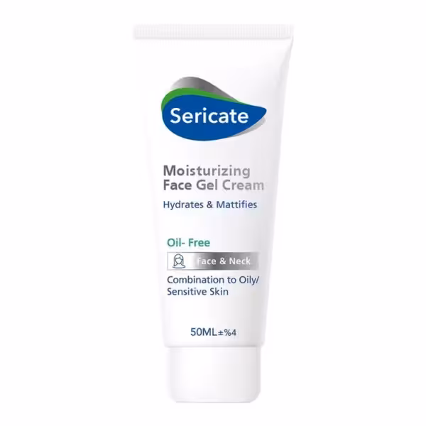 ژل کرم مرطوب کننده صورت پوست مختلط و چرب سری کیت Sericate