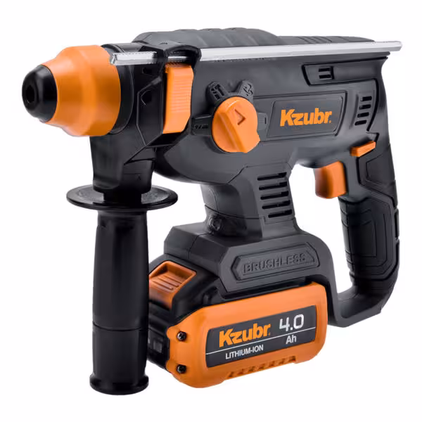 دریل تخریب شارژی 3 کاره (دریل، چکشی و تخریب) زوبر مدل 4000A_20V