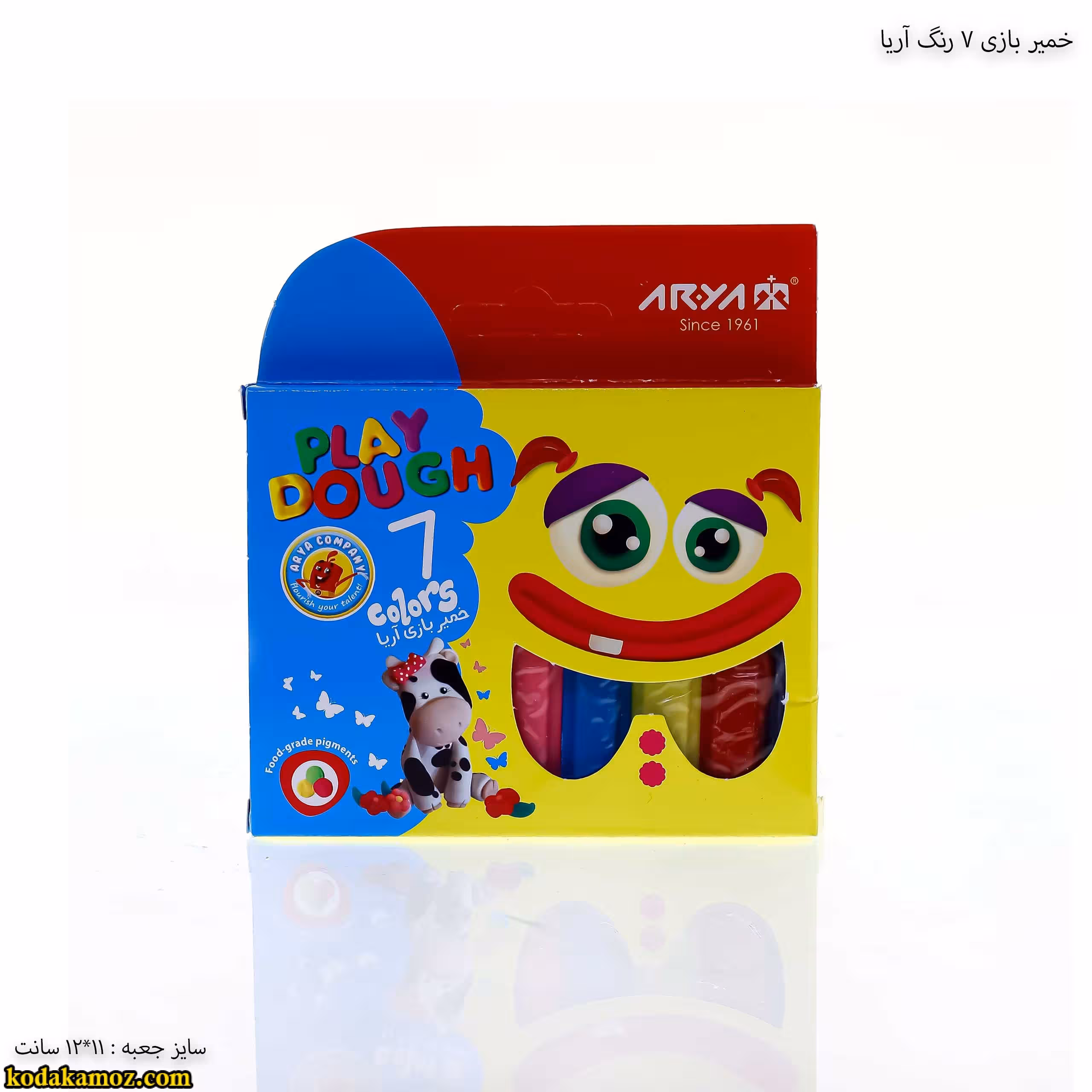 خمیر بازی 7 رنگ آریا