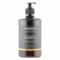 شامپو بدون سولفات Rainbow مناسب موهای کراتین شده و آسیب دیده حجم 500 میل  ساخت ترکیه مدل Milk & Honey