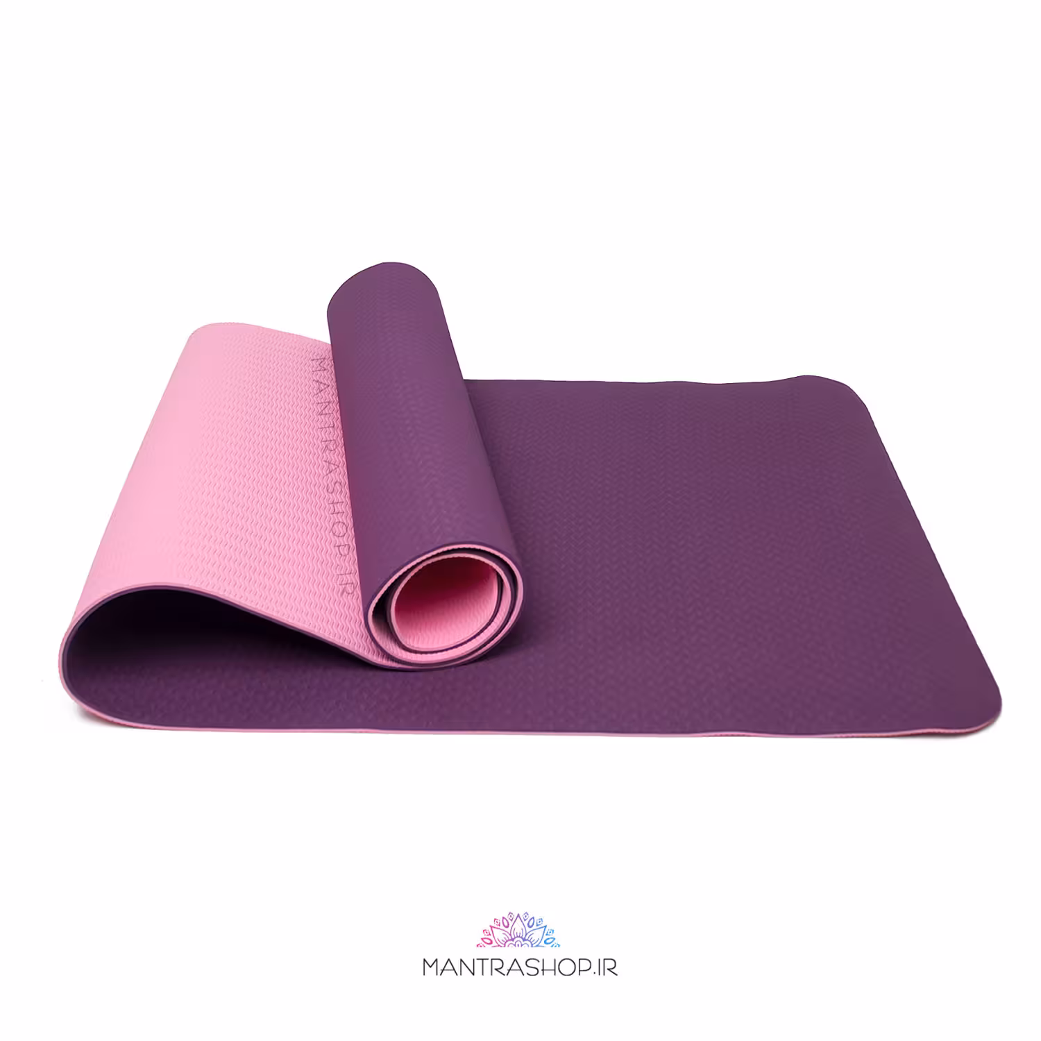 مت یوگا و پیلاتس دو لایه 5 میل TPE حرفه ای