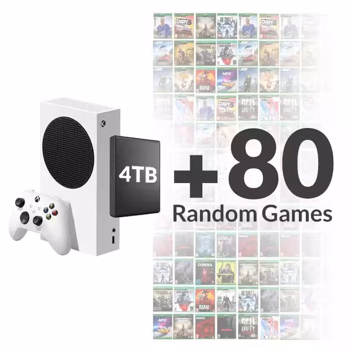 ایکس باکس سری اس به همراه هارد چهار ترابایت - Full Game