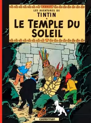 دانلود کتاب Tintin T14 - Le Temple du soleil