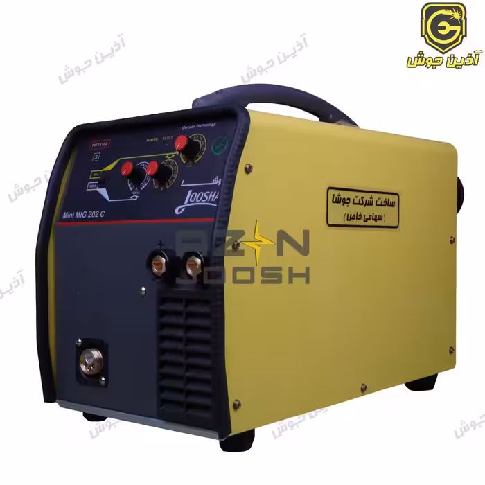 دستگاه جوشکاری CO2 گام الکتریک/جوشا مدل هوا خنک MINI MIG 202 C (تک فاز-اینورتری)