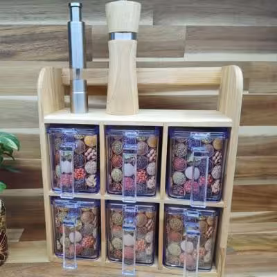 جاادویه اکرولیک و چوب 6عددی