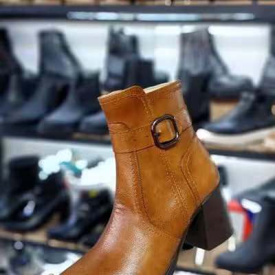 نیم بوت پاشنه دار کد 1649