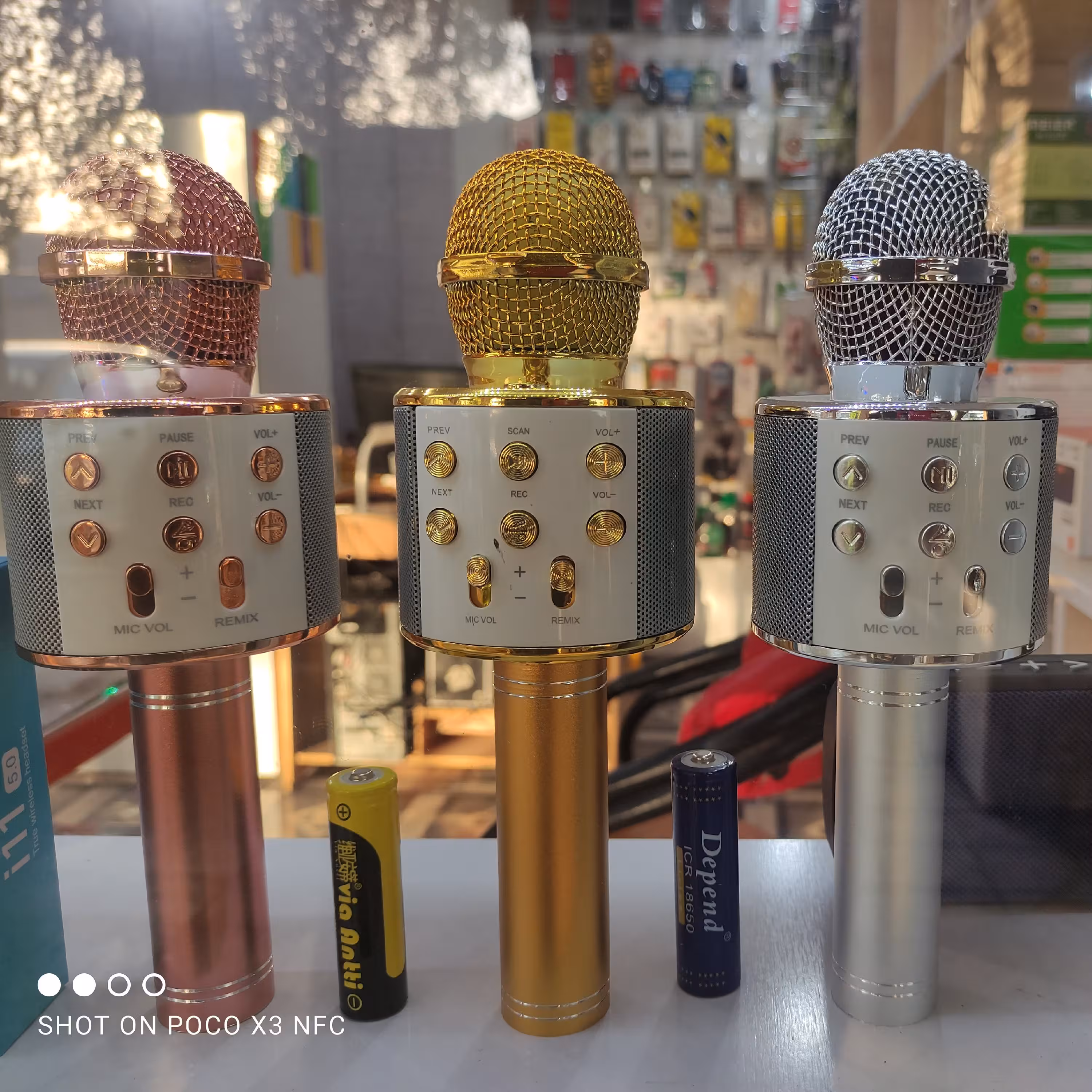 میکروفون اسپیکر مدل WS-858