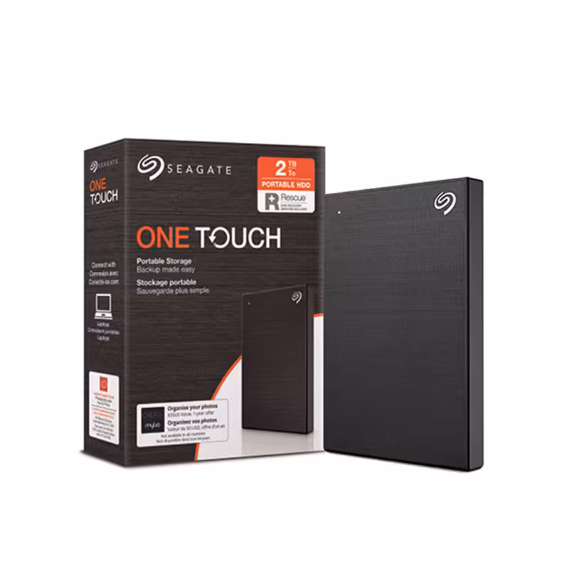 هارد اکسترنال سیگیت (Seagate) مدل One Touch ظرفیت 2 ترابایت گارانتی 12 ماهه