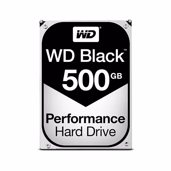 هارد دیسک اینترنال 500 گیگابایتی مشکی وسترن دیجیتال