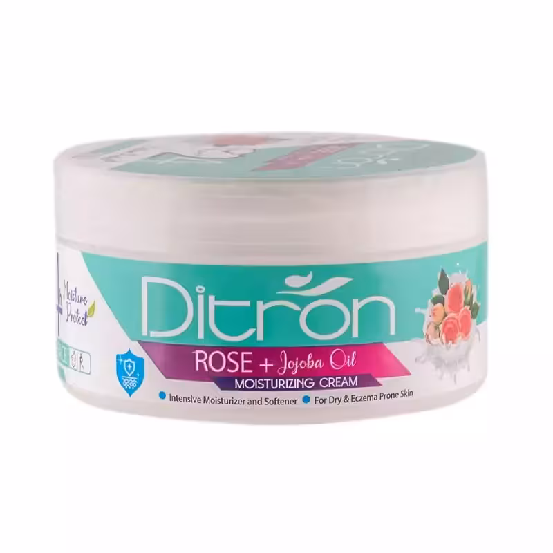 کرم مرطوب کننده گل رز دیترون 200 میل