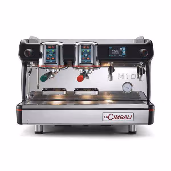 اسپرسو ساز جیمبالی اتومات دو گروپ تال کاپ مدل LA CIMBALI M100 GT