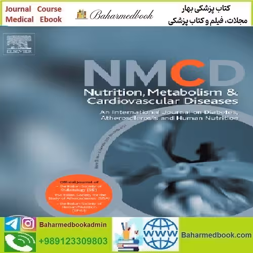 Nutrition Metabolism and Cardiovascular Diseases Volume 33 Is