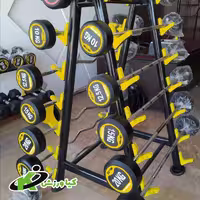رک باربل 10 عددی قلاب رنگی مدل Kv987