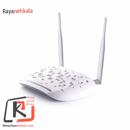 مودم روتر ADSL2 Plus بی‌سیم N300 تی پی-لینک مدل TD-W8961N_V1