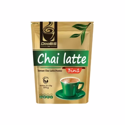 چای لاته 3 در 1 دوبیس بسته 15 عددی