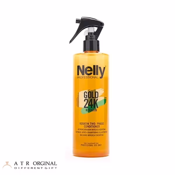 اسپری دو فاز مو نلی مدل کراتین گلد 24K