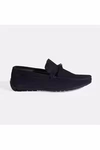 لوفر مردانه توری مردان CALANDRA NAVY BLUE LACE SLIPT ON LOAFER Desa