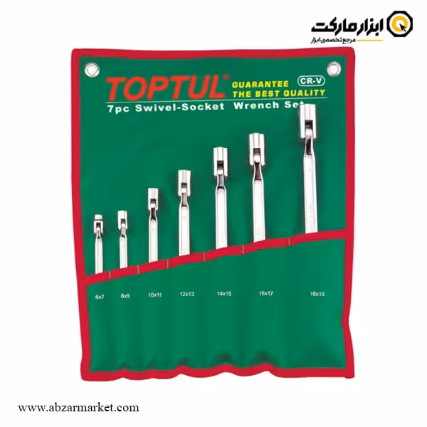 ست آچار دو سر بکس تاپ تول 7 عددی مدل GAAA0704