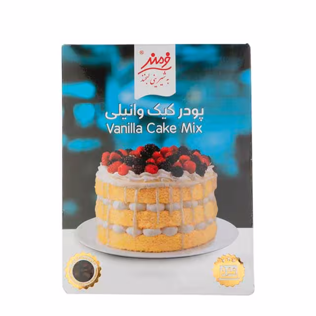 پودر کیک اسفنجی با طعم وانیل فرمند 500 گرمی