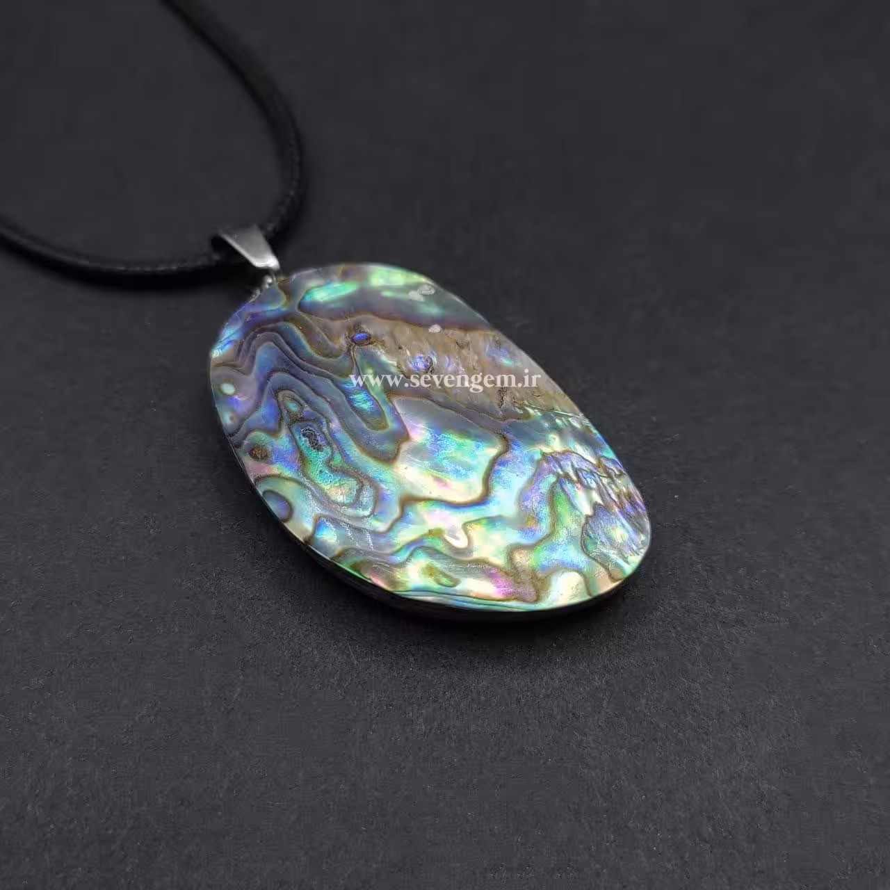 گردنبند صدف آبالون (کدA878)