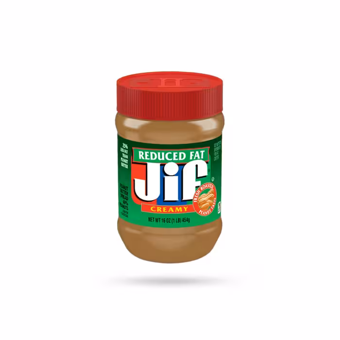 کره بادام زمینی جیف Jif کم چرب 454 گرمی