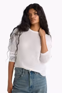 تیشرت زنانه بژ دفکتو