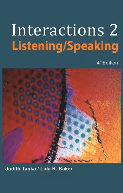کتاب Interactions 2 Listening/Speaking 4th