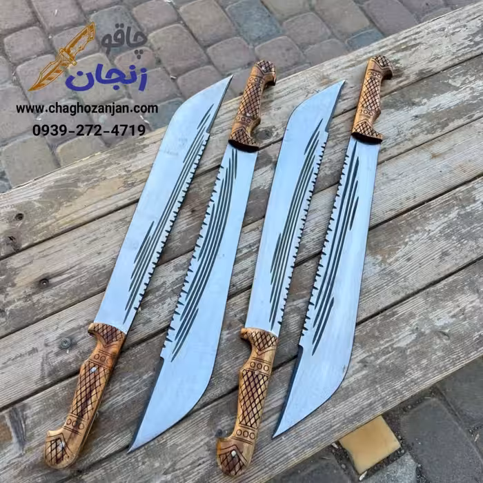 بامبو زن 60 سانتی تیغه فولادی | ارسال با باربری از زنجان