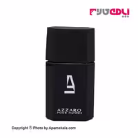 ادو پرفیوم مردانه برند نایس پاپت مدل SILVER BLACK AZZARO POUR HOMME