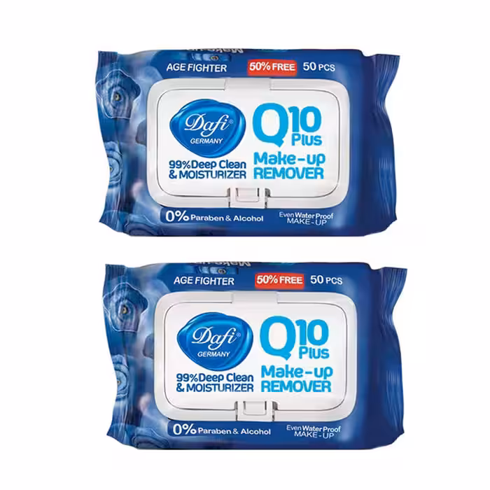 دستمال مرطوب دافی مدل Q10 PLUS مجموعه 2 عددی