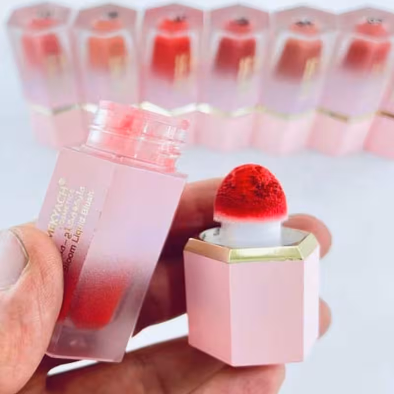 رژگونه مایع پد دار