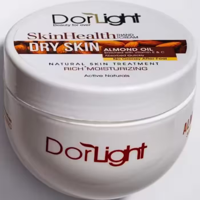 کرم مرطوب کننده بادام دورلایت | DORLIGHT پوست های بسیار خشک دورلایت 150 میل