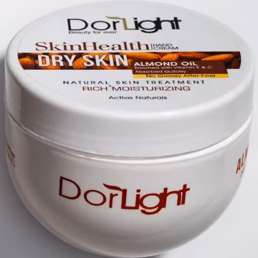 کرم مرطوب کننده بادام دورلایت | DORLIGHT پوست های بسیار خشک دورلایت 150 میل
