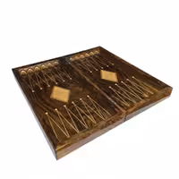 تخته نرد و شطرنج چوب گردو سنندج کد 225