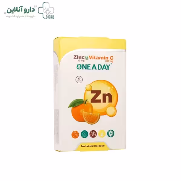 کپسول زینک و ویتامین C وان ا دی 30 عدد