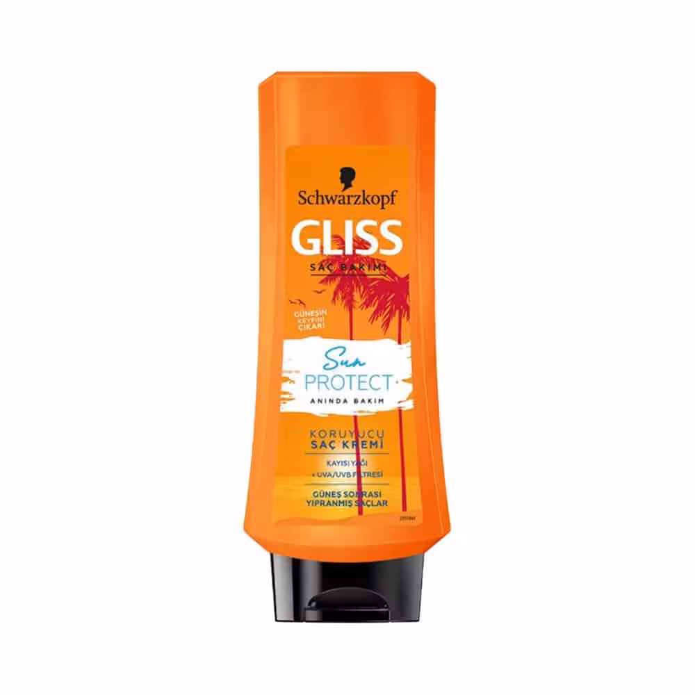 نرم کننده مو گلیس Gliss محافظ نور خورشید مدل Sun Protect حجم 360 میل