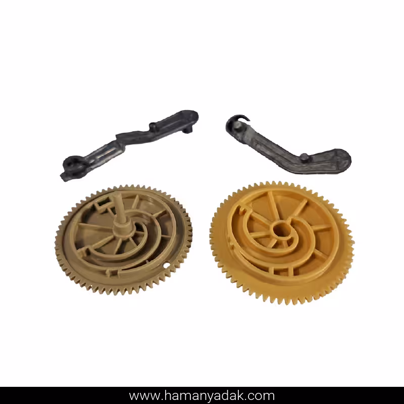 پک چرخ دنده و بازویی (پلاستیک فشرده) دما و هوا پنل کشویی 3 حالته برند  BBZ