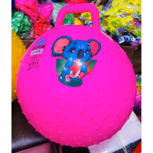 توپ پرشی کودک بادی(300 گرمی)