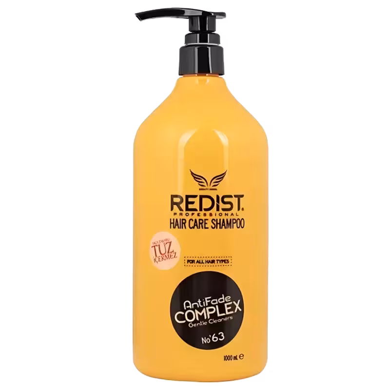 شامپو کراتینه ردیست مدل Anti Fade Complex حجم 1000 میل زرد رنگ
