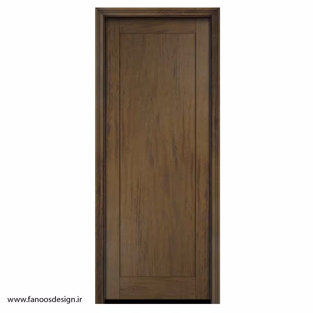 درب اتاق خواب با روکش بلوط قاب تونیک کد 1334