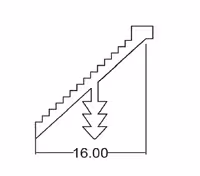 پروفیل دور درب 1.6 سانتی متر آلومینیومی مشکی آنودایز مورب  با عرض 3 متری فانتونی کد I040