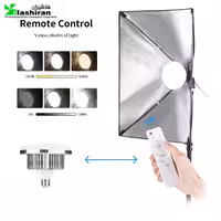 لامپ عکاسی LED 150W همراه با سافت باکس