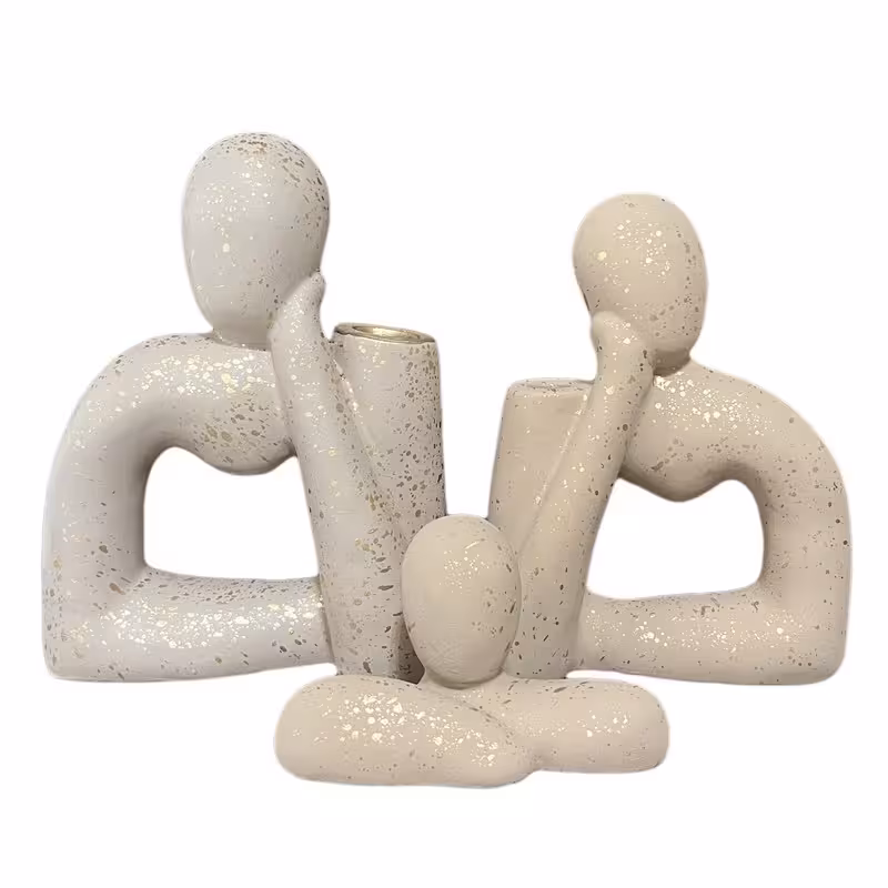 مجسمه مدل خانواده کد a80 مجموعه 3 عددی