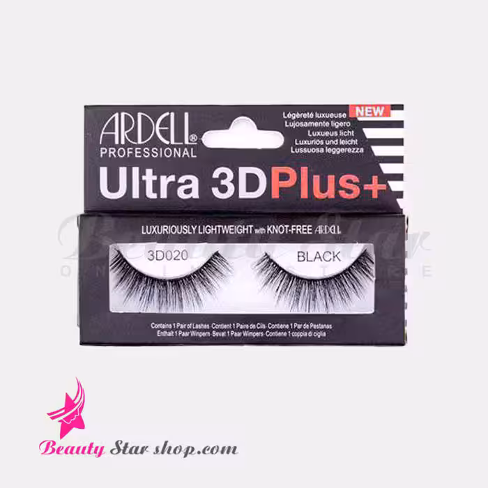 مژه مصنوعی الترا پلاس سه بعدی مو طبیعی آردل مدل 020