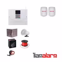 پکیج دزدگیر اماکن با سیم مدل مستر سیم کارتی و تلفنی M930PY2
